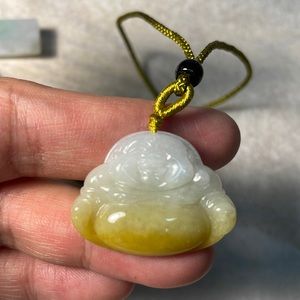 Jade Buddha Pendant Necklace
